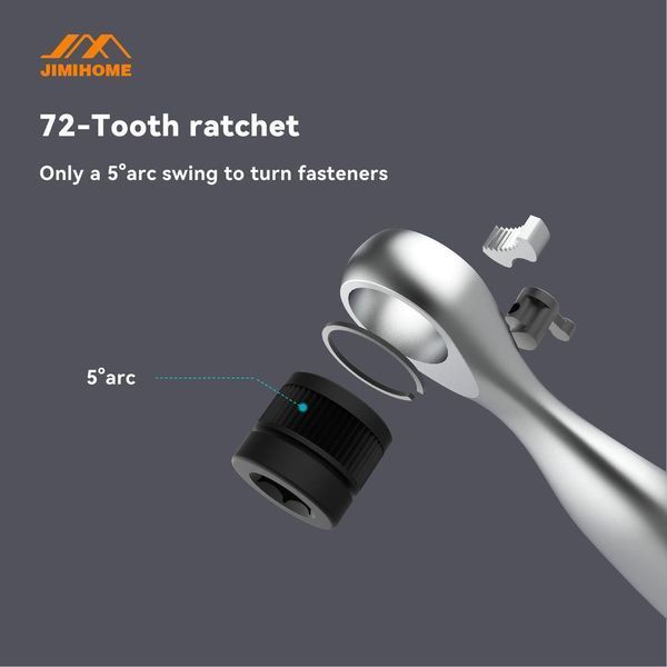Universal Ratchet Screwdriver Set JimiHome JM-GNT41 41 in 1