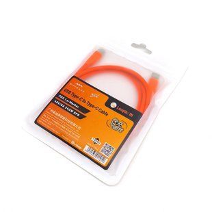 Силіконовий кабель MiniWare Type-C до Type-C 240W (PD 3.1) MW-240W-CABLE фото