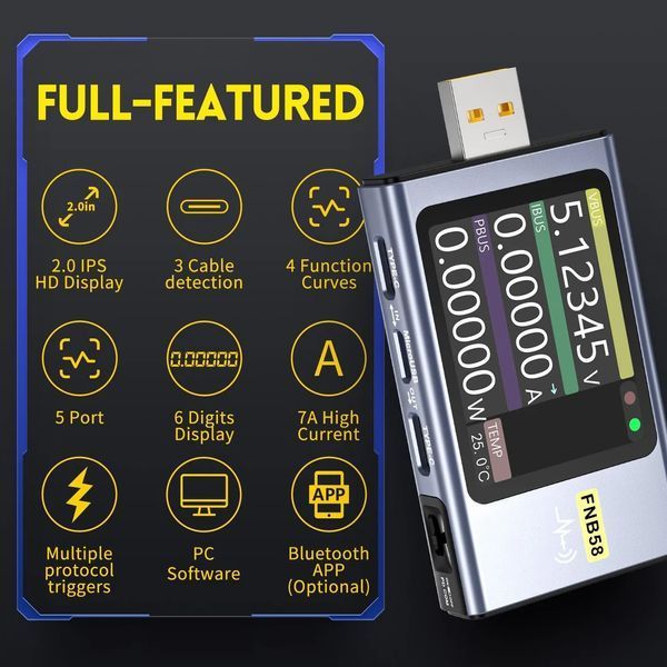 FNIRSI FNB58 Bluetooth
