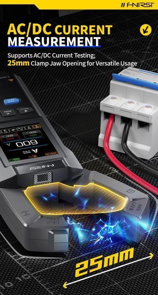 Струмовимірювальні кліщі FNIRSI DMC-100 (з акумулятором) DMC-100 фото