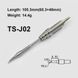 MiniWare TS-J02 Soldering Tip (Bent Conical / Hook)
