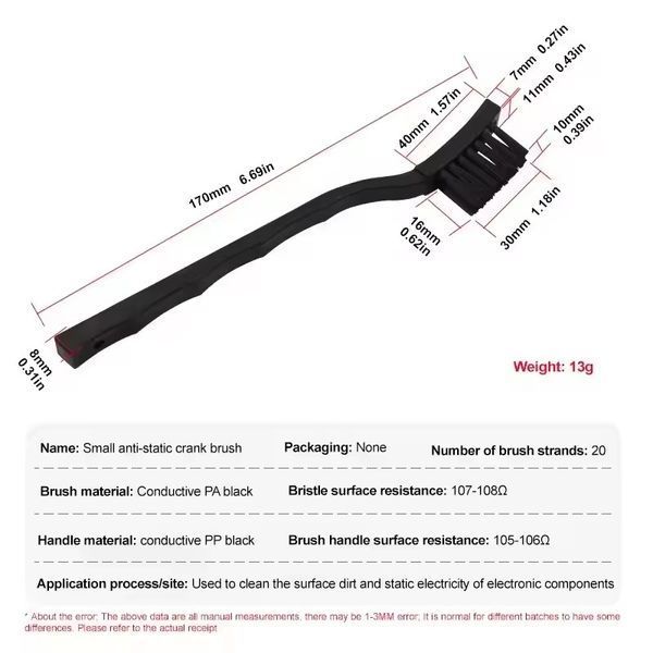Anti-Static PCB Cleaning Brush