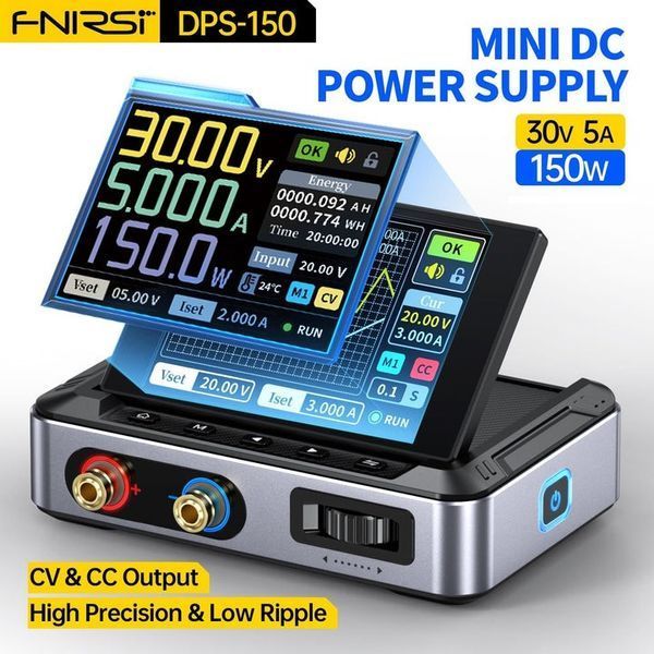 ➤ Fnirsi DPS-150 + GaN adapter  Fnirsi 100W (EU) + cable  Fnirsi  250W Type C