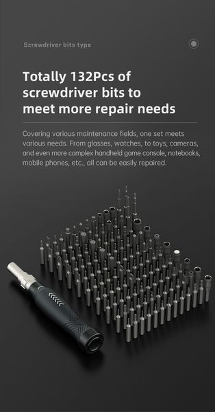 Jakemy JM-8183 Precision Screwdriver Set (145 in 1)