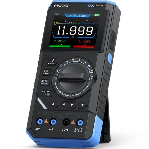 Портативний цифровий мультиметр осцилограф генератор FNIRSI DST-210 3в1 10МГц DST-210 фото